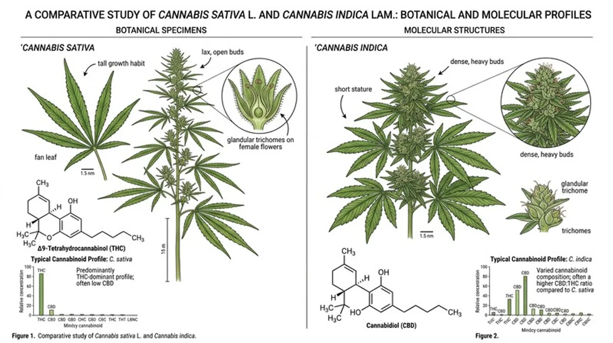 Sativa, Indica oder Hybrid: Welche Cannabis-Sorte ist die richtige für mich?